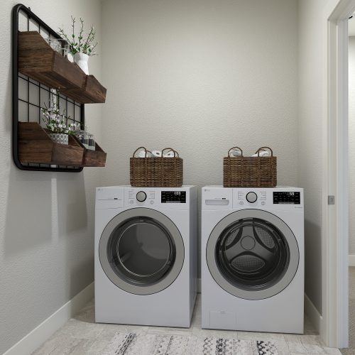 Rendered Entrepreneur Laundry Room